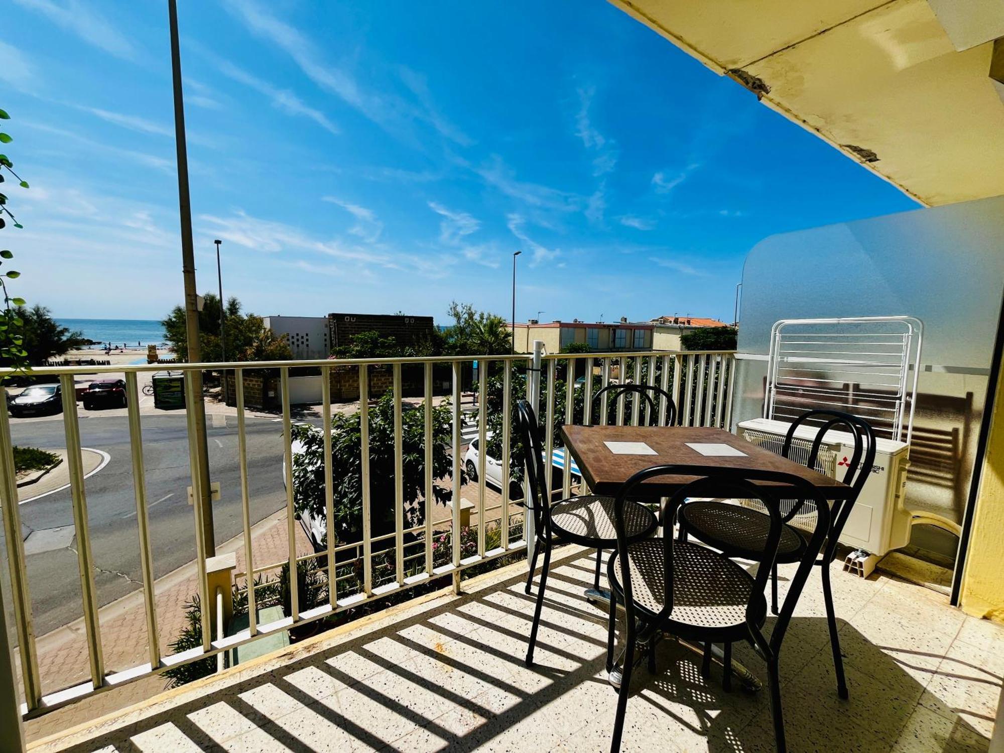 Les Sables De Palavas - T2 A 50M De La Plage - Clim, Wifi Exteriör bild